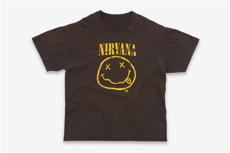 ysl nirvana t shirt|Fans respond after YSL reveal $4000 Nirvana merchandise.